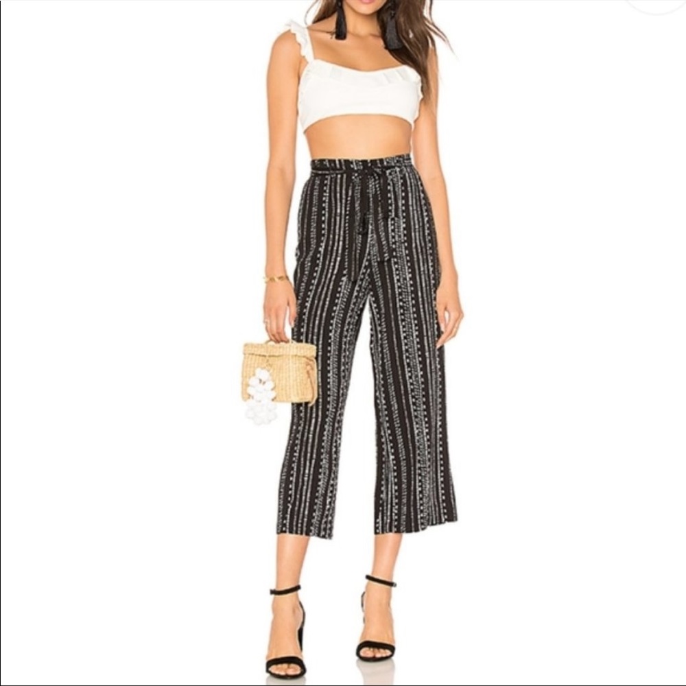 Cupcake and Cashmere cropped wide leg pants